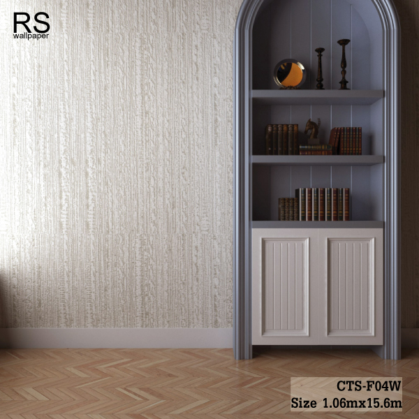 วอลเปเปอร์ สีเทาอ่อน เทกเจอร์เส้น CTS-F04W