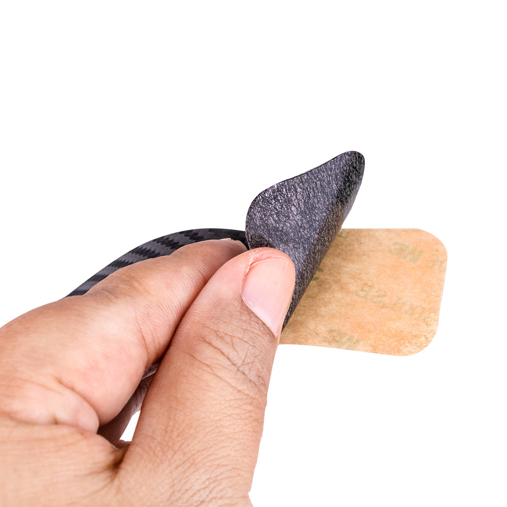 สติกเกอร์กันรอยโซ่ตกใส่เฟรมจักรยาน ZTTO แบบลายคาร์บอน