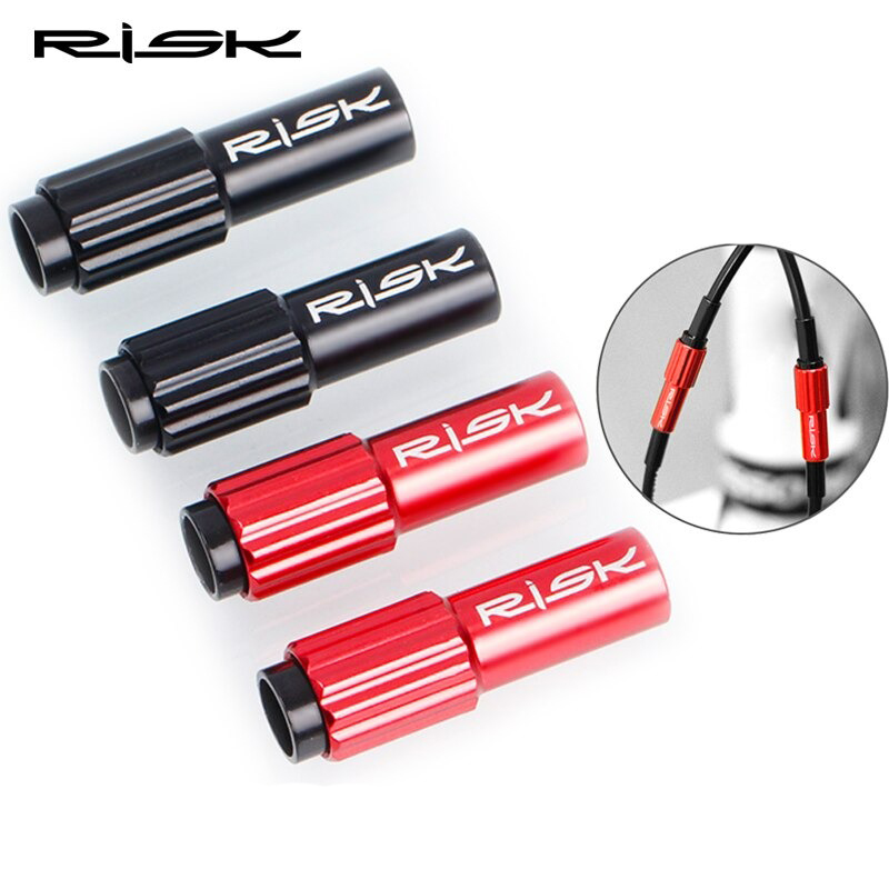 ตัวปรับสายเกียร์ สายเบรค จักรยาน RISK แบบอลูมิเนียม Cable Adjustment Screw