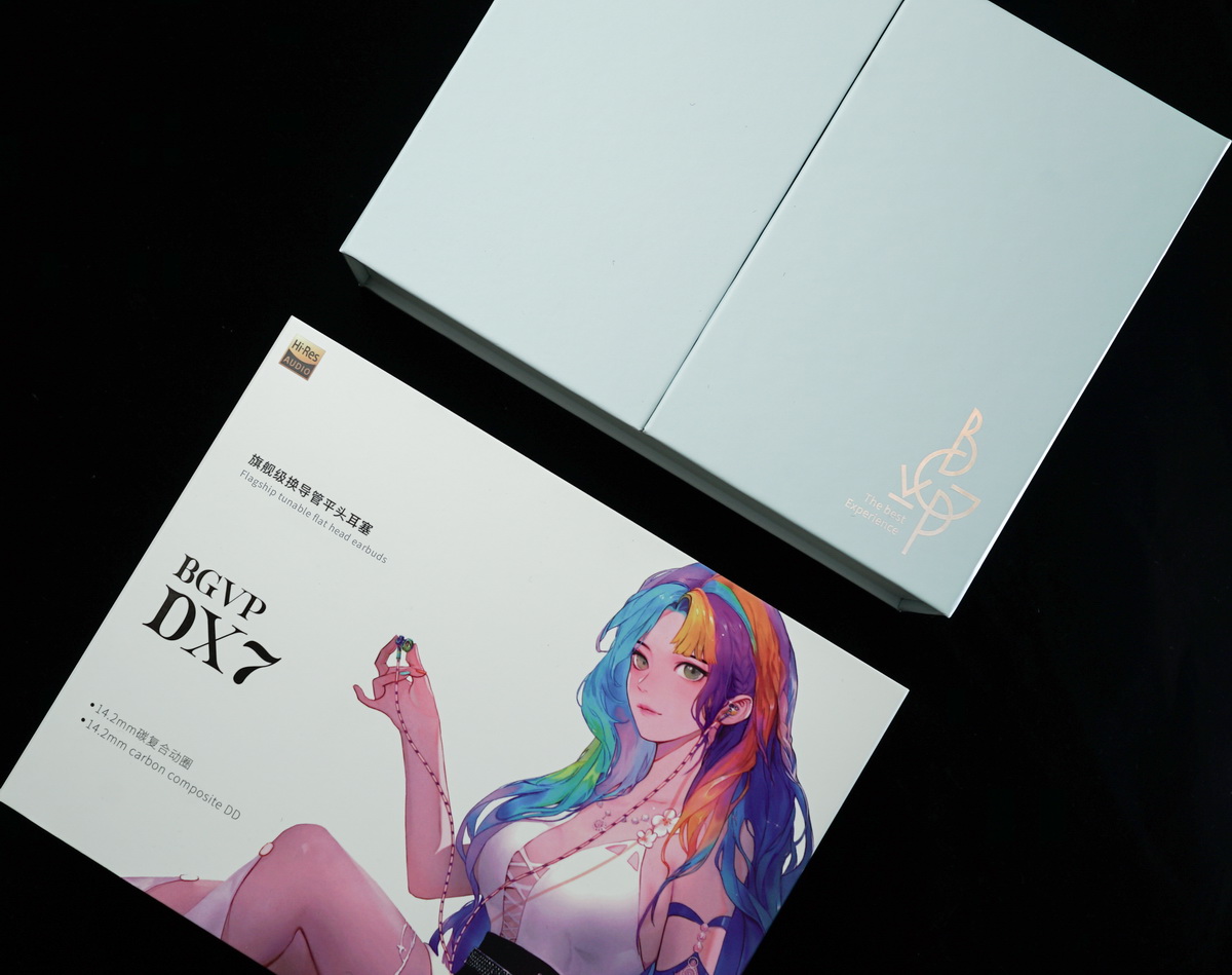 BGVP DX7 หูฟังเอียบัด ไดรเวอร์ไดนามิก 14.2 มม. เปลี่ยนท่อนำเสียงได้ รองรับ Hi-Res ประกันศูนย์ไทย