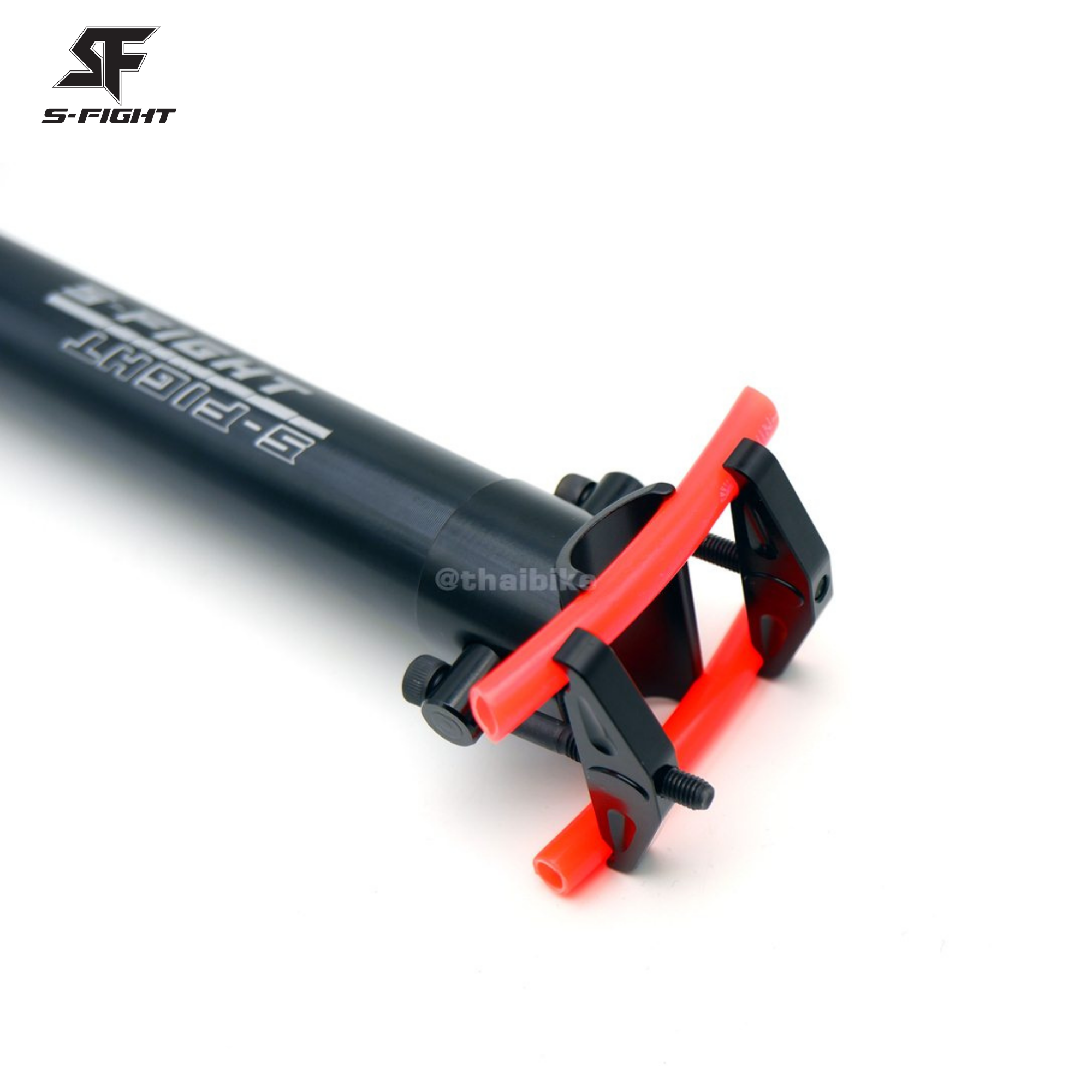 หลักอานตรง S-FIGHT รุ่น SP0309 CNC ALUMINIUM 6061