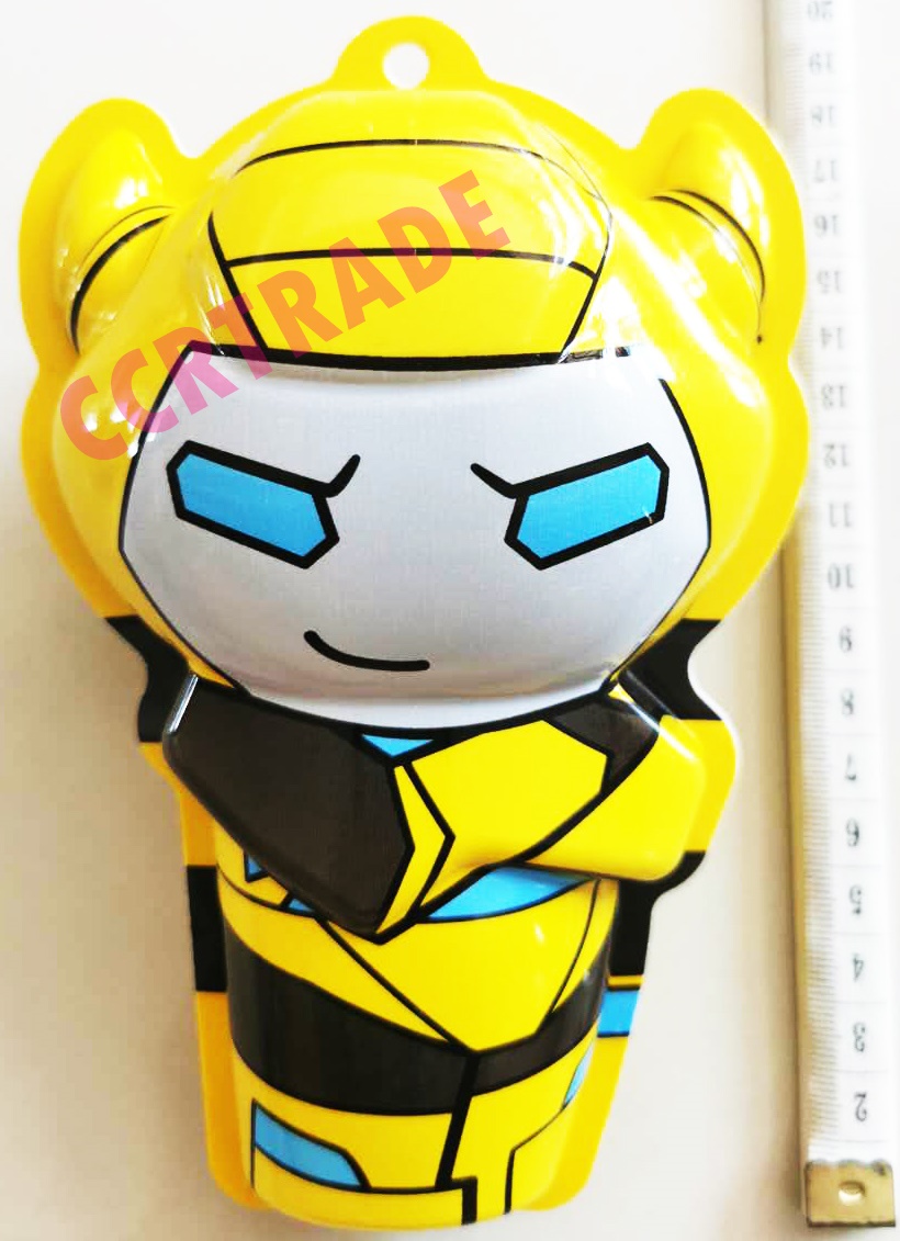 หุ่นทรานฟอร์เมอร์สุ่มนาฬิกา 9.5x16 ซม.(ลิขสิทธิ์แท้)(1x6)