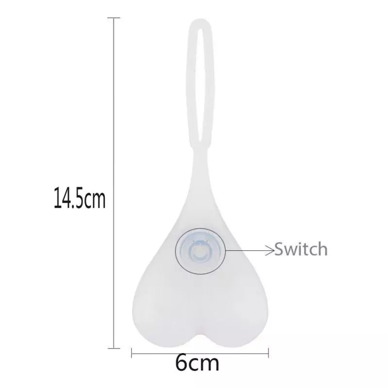 ไฟไข่ (ไฟหัวใจ) สีสลับ สำหรับจักรยาน THAIBIKE ไฟห้อยที่เพิ่มความน่าสนใจและความปลอดภัยให้กับจักรยาน