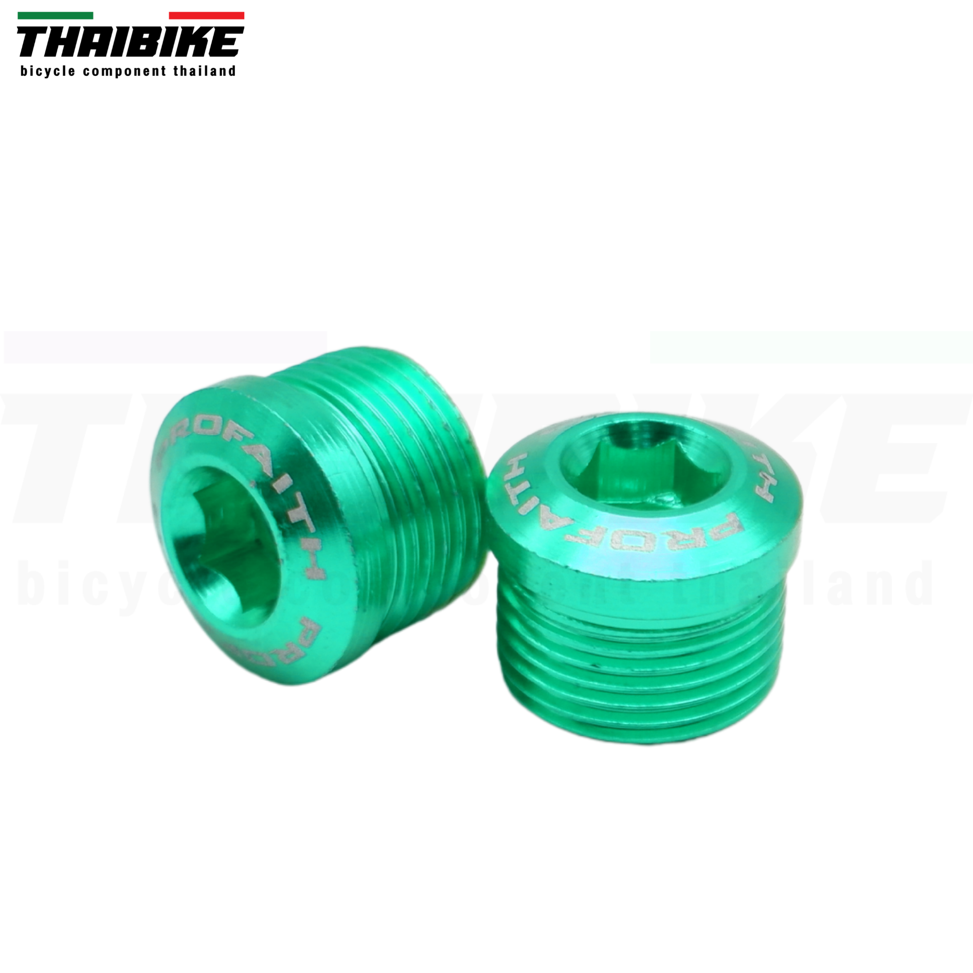 น็อตปิดวีเบรคจักรยานแบบอลูมิเนียม PROFAITH M10X8มม. Bolt For V Brake Hole