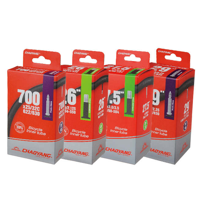 ยางใน CHAOYANG 700x18/23c FV60 จุ๊บเล็ก
