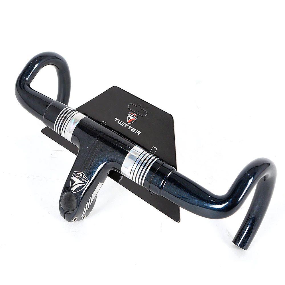 แฮนด์จักรยานเสือหมอบคาร์บอน TW ทวิสเตอร์ integrated Carbon Fiber อินทริเกตุ