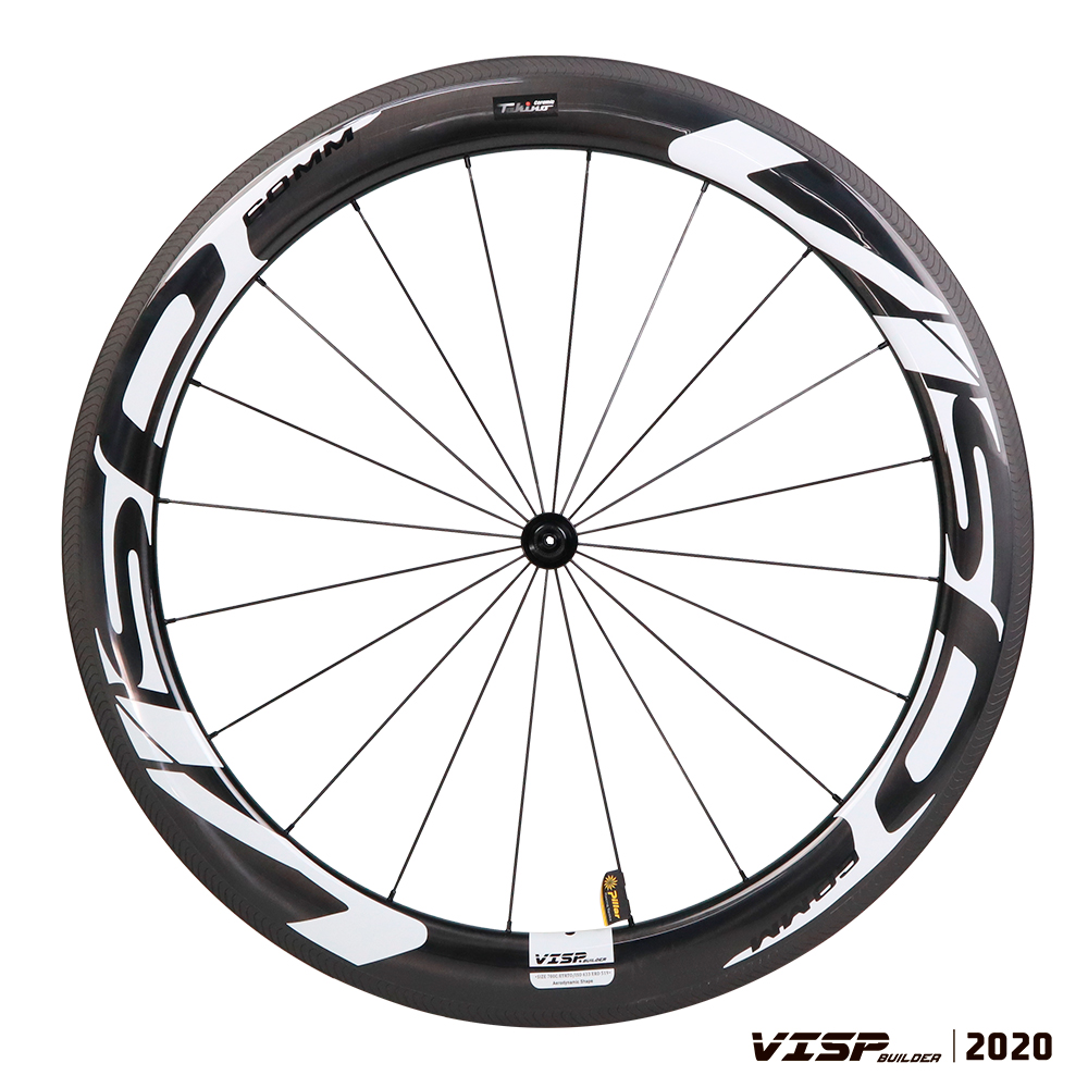ล้อจักรยานเสือหมอบคาร์บอน VISP BASIC SERIES 2020 Rim 60/88 MM UD GLOSSY