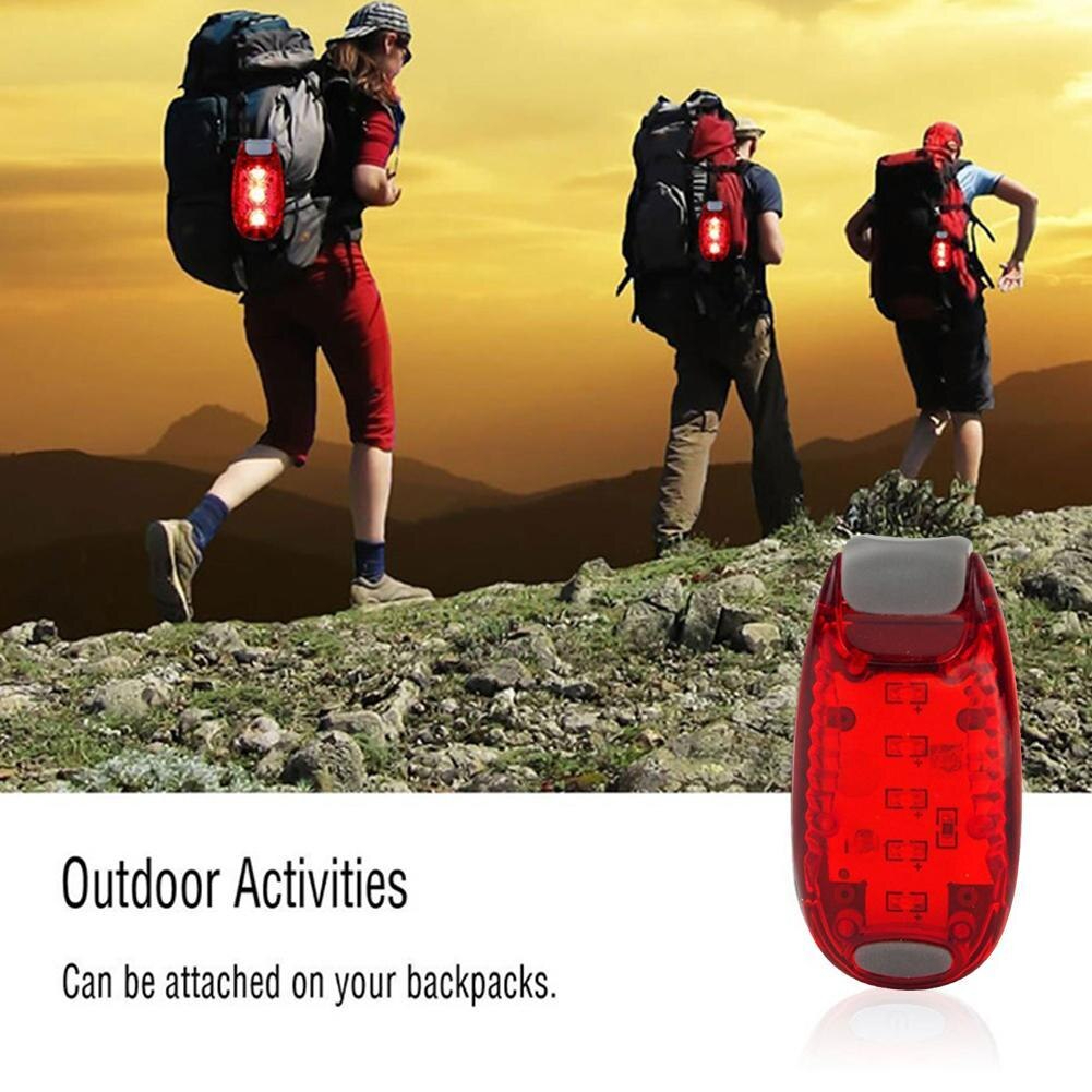 ไฟติดกระเป๋าวิ่ง ไฟท้ายจักรยาน ไฟติดหมวกจักรยาน THAIBIKE HJ-281