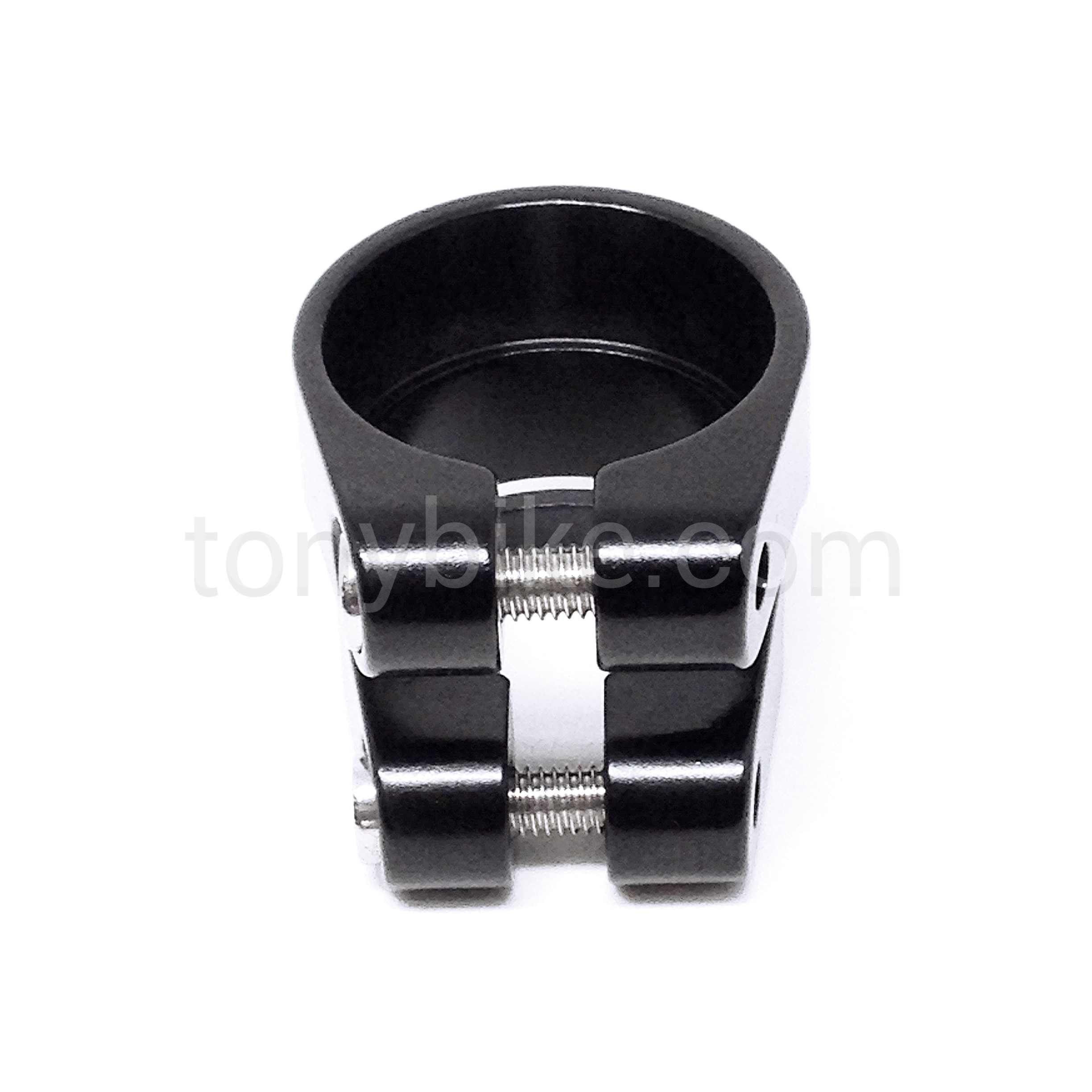 รัดหลักอาน 2 ชั้น อลูมิเนียม ด้านบน 3.2 ด้านล่าง 3.6 cm