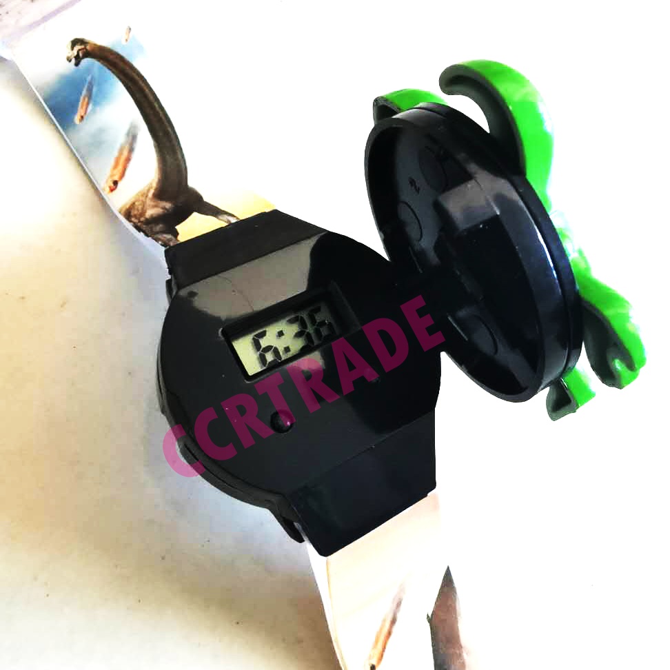 นาฬิกาการ์ตูน 4 หน้าปัดแผงครอบ 13x25 ซม.(1x3)