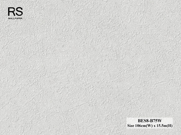 วอลเปเปอร์ลายปูนเปลือยคอนกรีต สีเทา BES8-B75W
