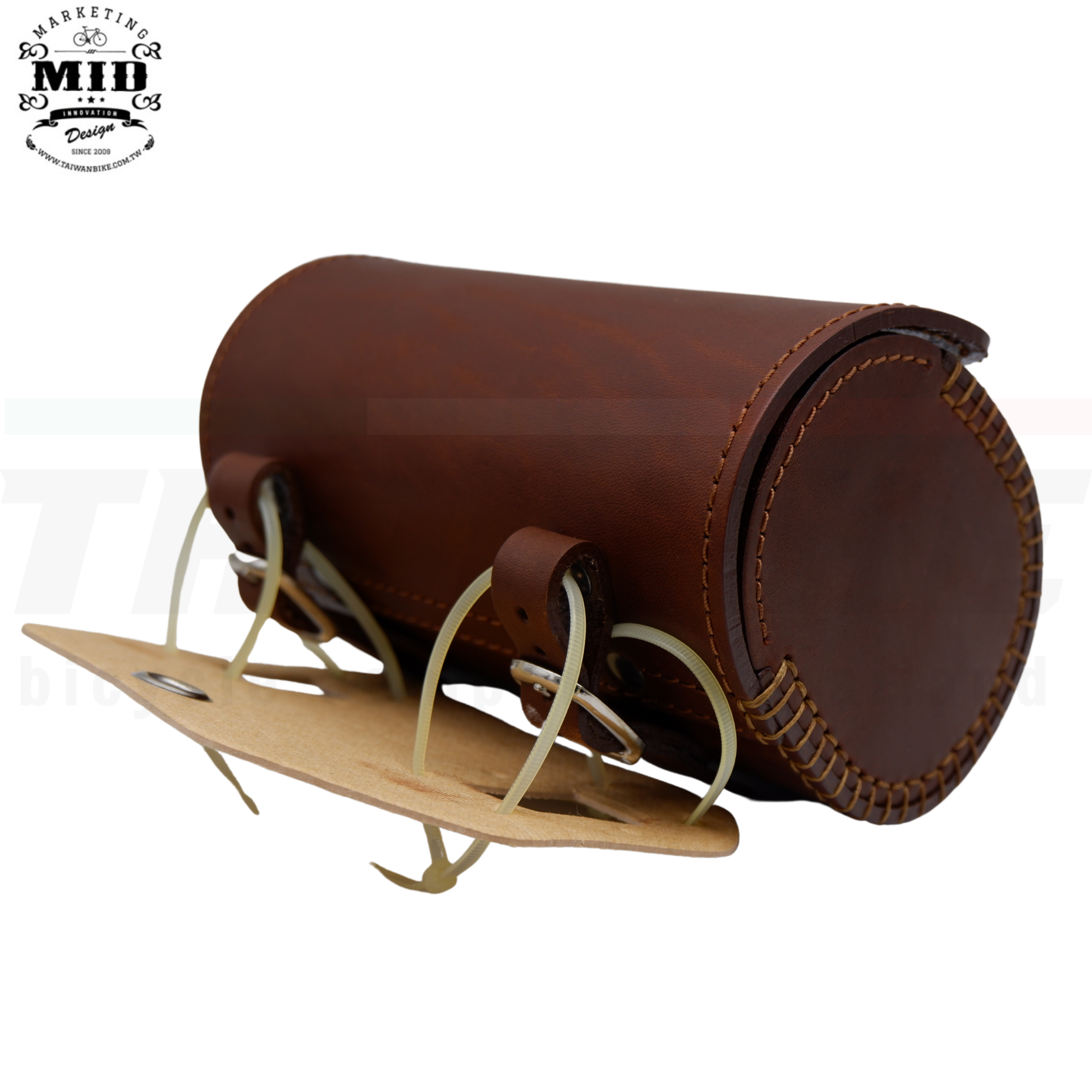 กระเป๋าใต้อานจักรยานหนังแท้ MID Leather seat bag