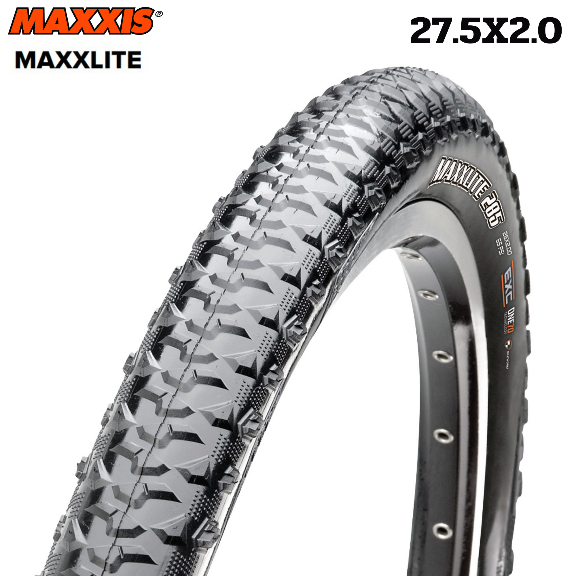 ยางนอกจักรยานเสือภูเขาตัวเบา MAXXIS MAXXLITE 27.5x2.00