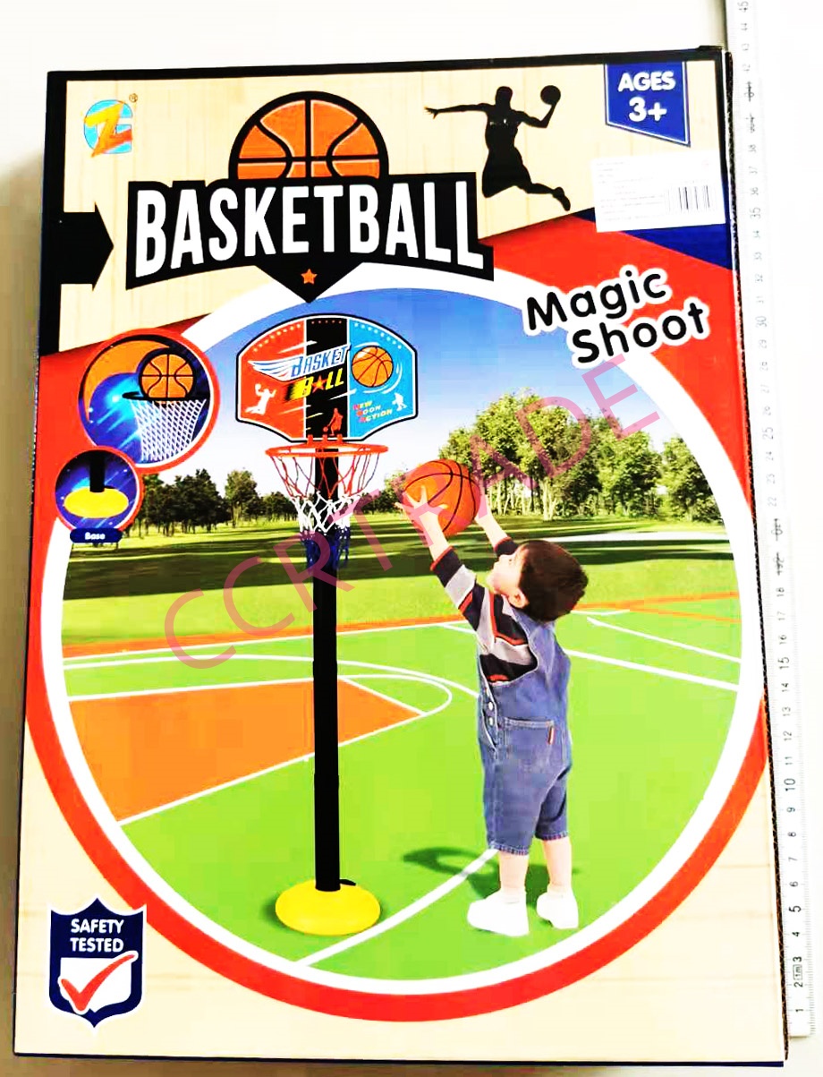 เซ็ทแป้นบาสสุดเท่+ลูกบาสกล่องใหญ่ 30x38 ซม.(1x3)