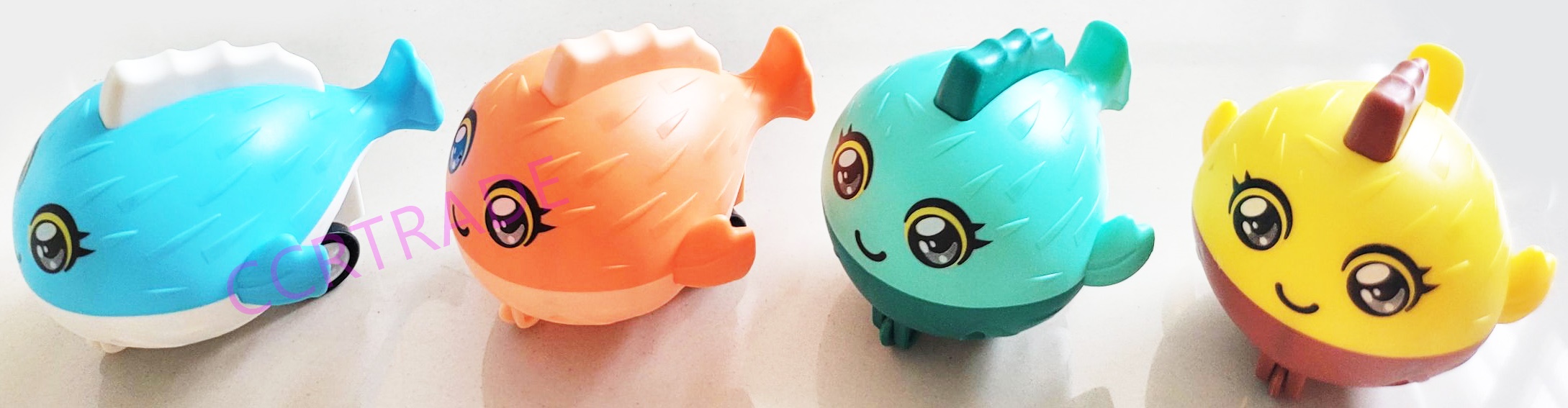 ปลาปักเป้ากดซิ่งกล่อง 6x7.5 ซม.(งานห้าง)