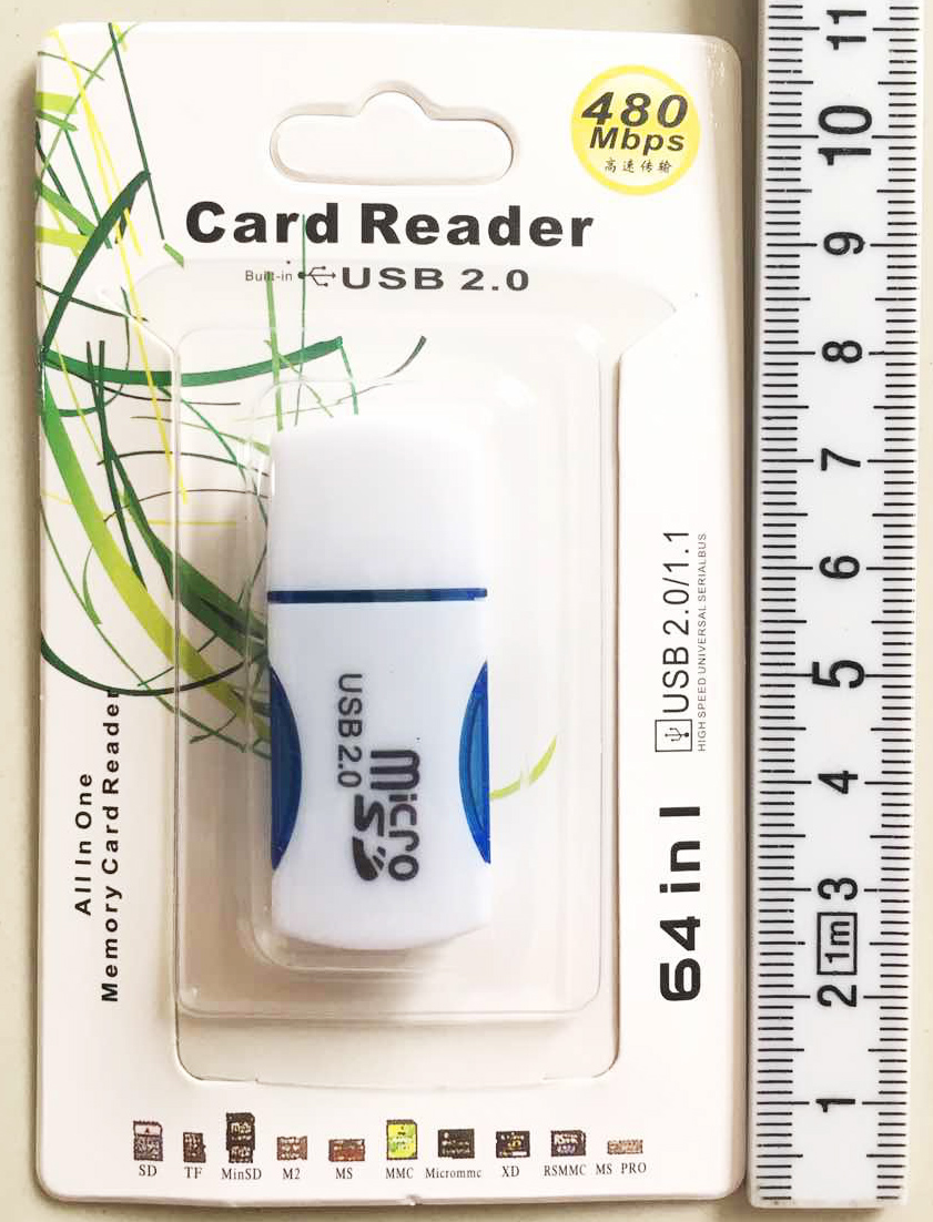 การ์ดรีดเดอร์สีสดแผง 11 ซม.