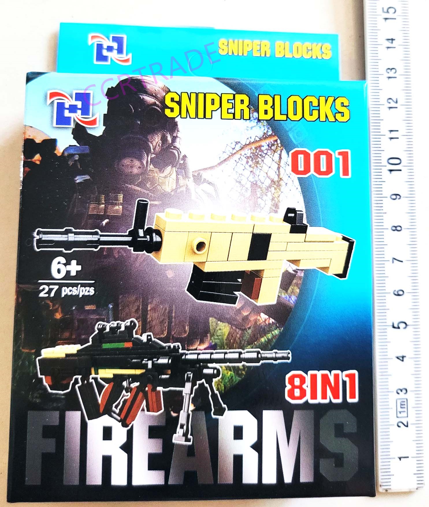 เลโก้ปืนสไนเปอร์ 8 แบบกล่องใหญ่ 9.5x13.5 ซม.