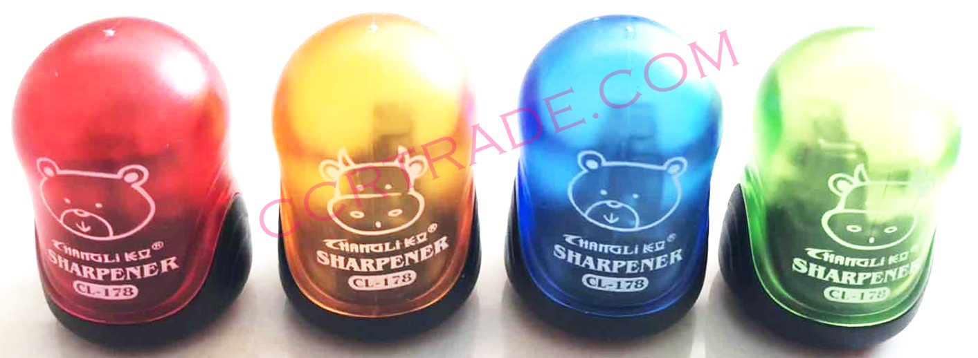 กบเหลาสีสดอย่างดี 24 ชิ้นกล่อง 20.5 ซม.