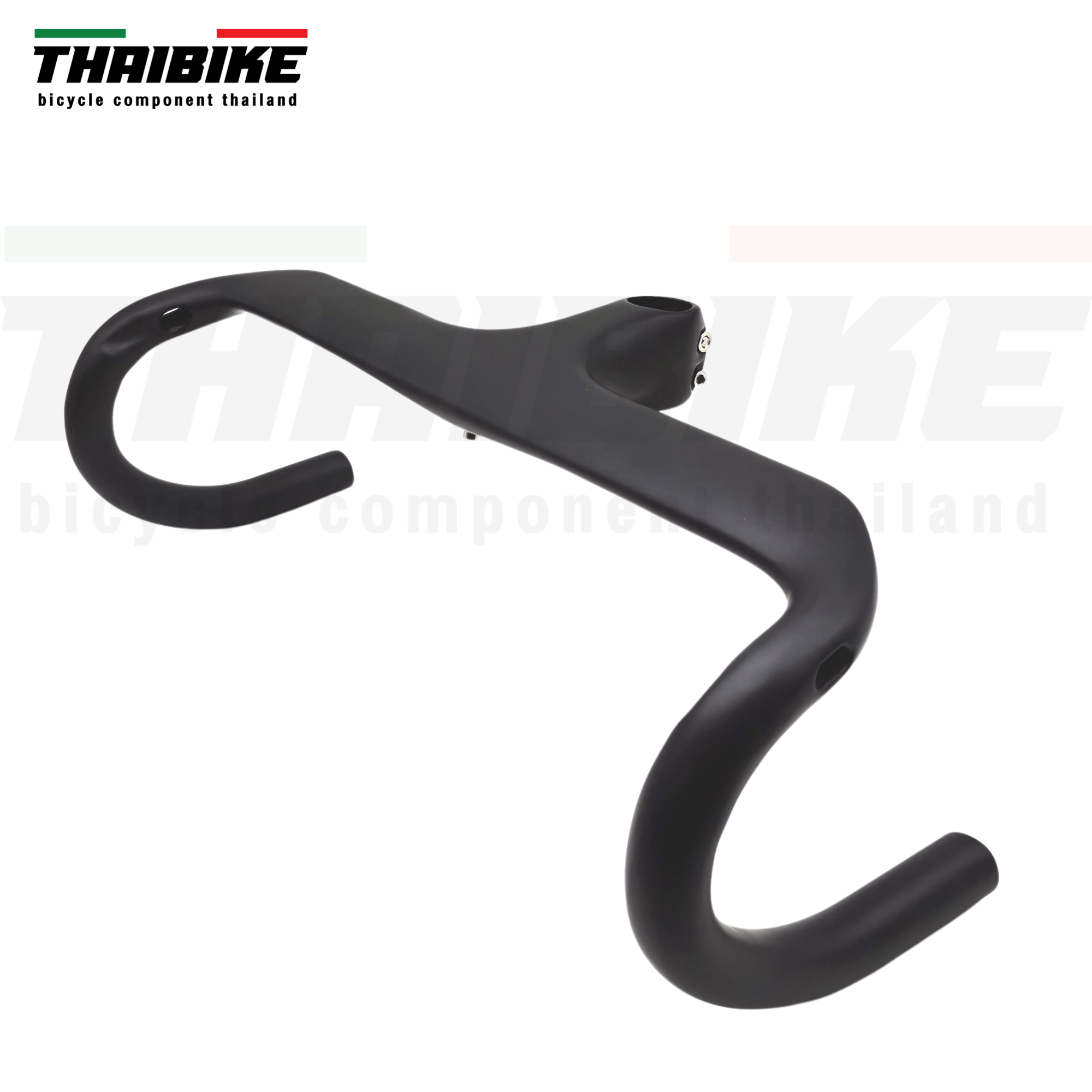 แฮนด์จักรยานคาร์บอนแบบอินทริเกต THAIBIKE Carbon Fiber Integrated Road Bike