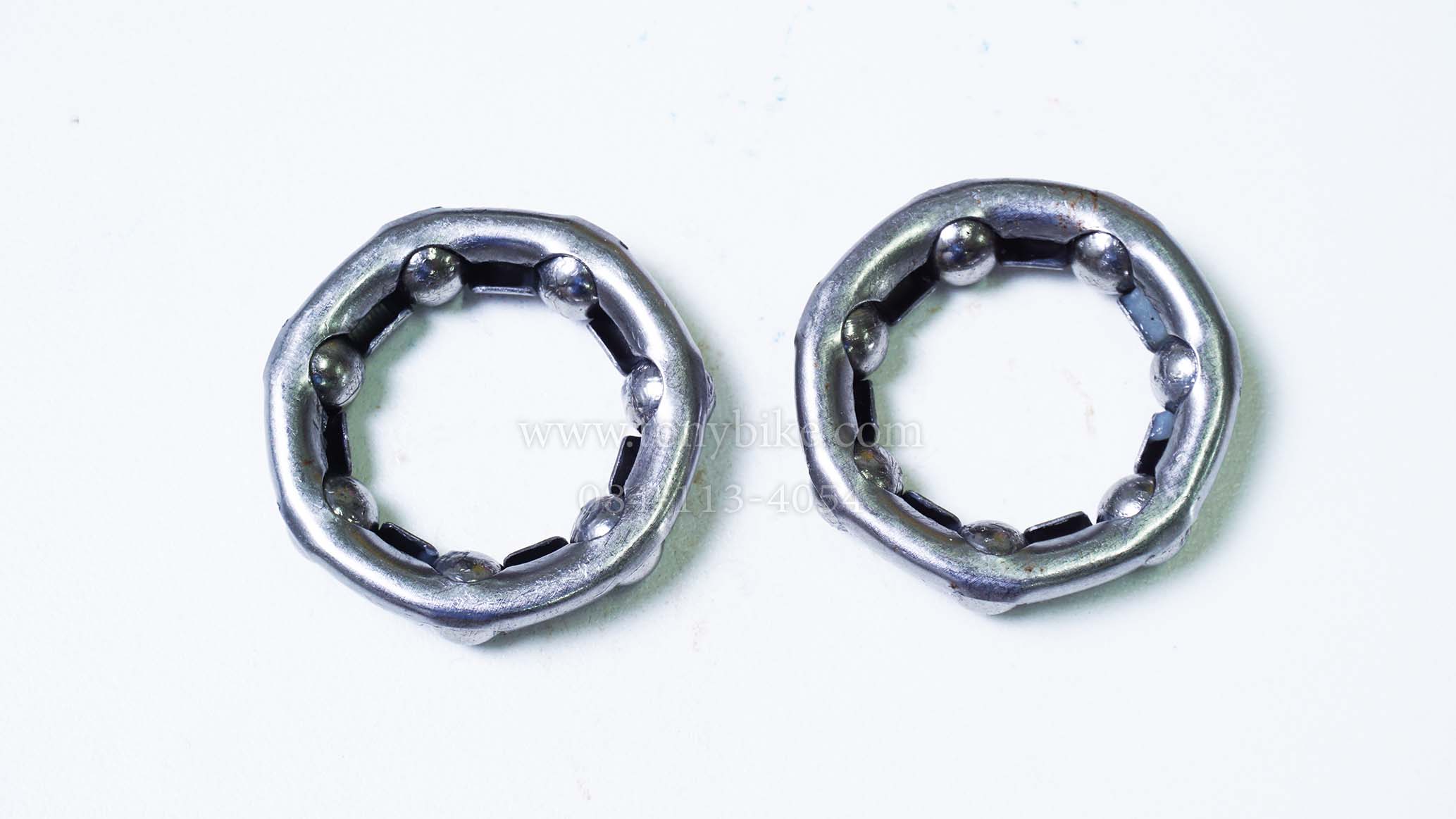 ลูกปืนกระโหลกกลางจานเลื้อย 38 mm.