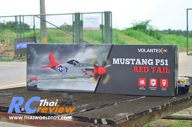 P-51D Mustang 750mm. 4Ch6G AUTO