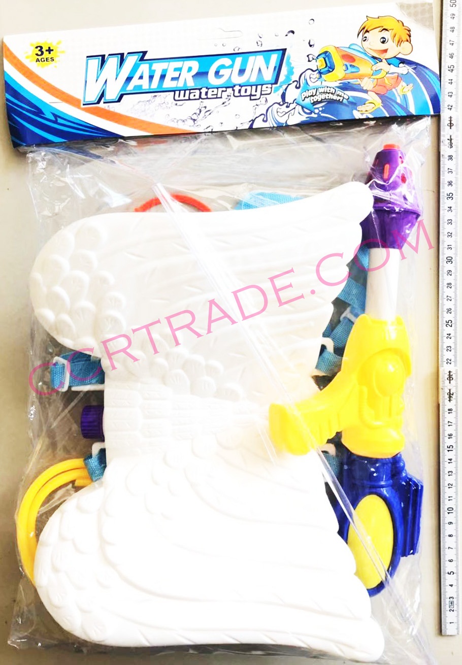 เป้ฉีดน้ำปีกนางฟ้าห่วงแองเจิ้ล+ปืนปั้มลม 23x33 ซม.(1x2)