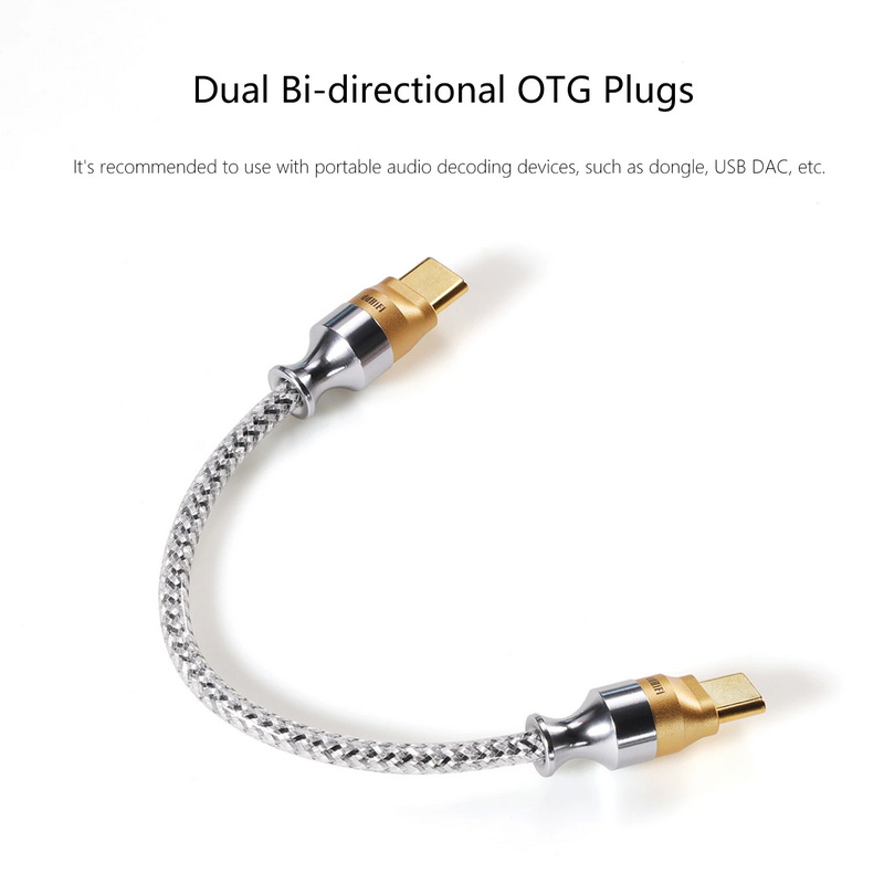 DD TC07S สายแปลง TypeC เป็น TypeC OTG สำหรับเครื่องเสียง