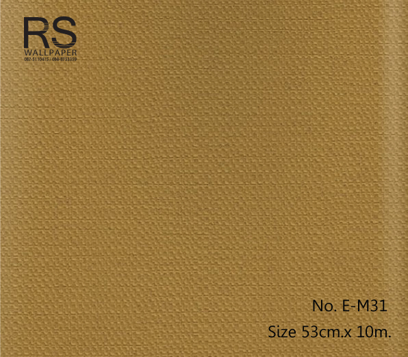 วอลเปเปอร์ สีทองเหลือง No.E-M31