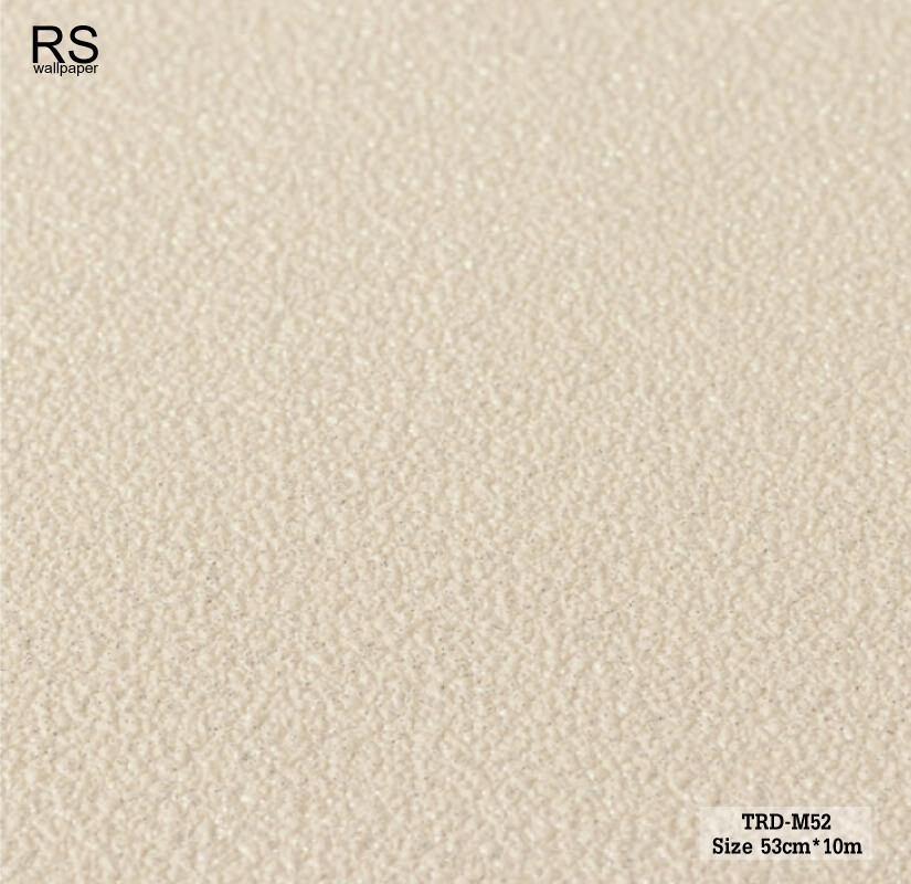 วอลเปเปอร์ สีครีมมีกลิตเตอร์สีเงิน TRD-M52