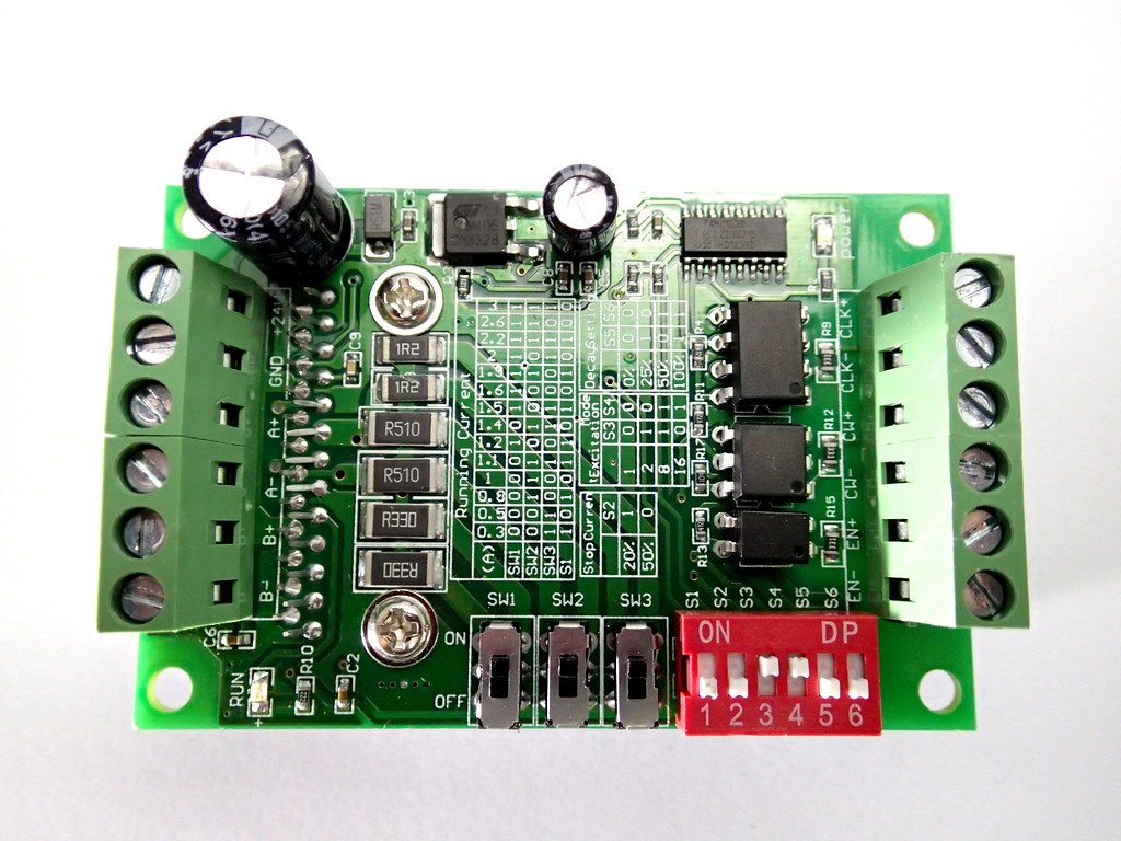 บอร์ดขับสเต็ปปิ้งมอเตอร์ TB6560 3A 10-35V