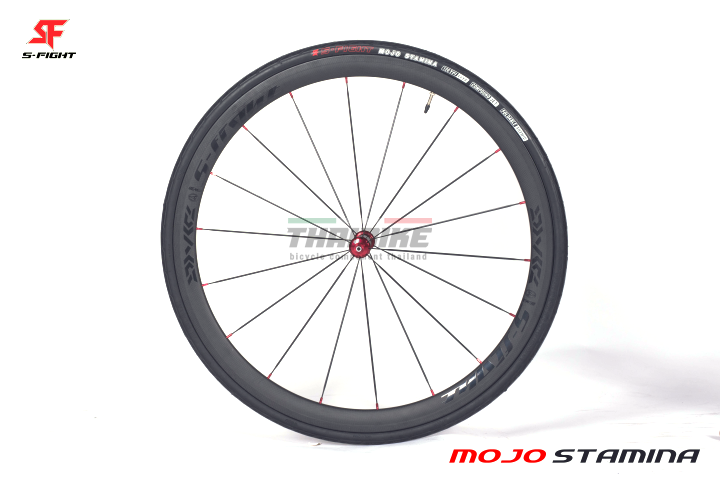 กันหนาม ยางนอกขอบพับจักรยานเสือหมอบ S-FIGHT รุ่น MOJO STAMINA ขนาด 700X23/25
