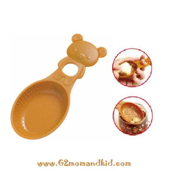 ++พร้อมส่ง++ ช้อน สำหรับบดอาหาร บดมันฝรั่ง ลาย รีแลคคุมะ ที่ช้อนจะมีปุ่มเล็กเพื่อกันอาหารติดช้อน และที่ด้ามมีรูสำหรับแขวน สินค้านำเข้าญี่ปุ่นแท้ 100% ค่ะ