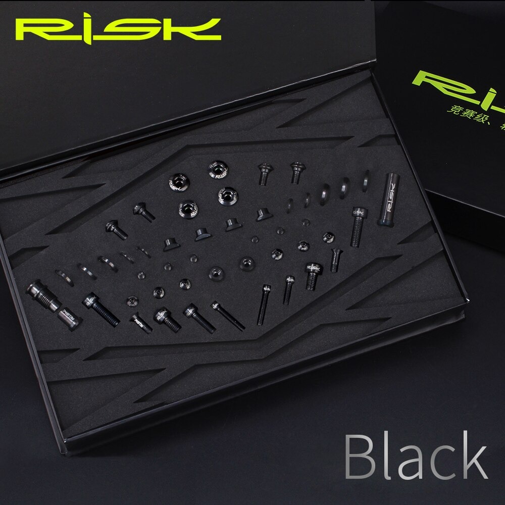 ชุดเซ็ตน็อตไทเทเนี่ยมแท้ RISK สำหรับชุดขับ SHIMANO ULTEGRA R8000