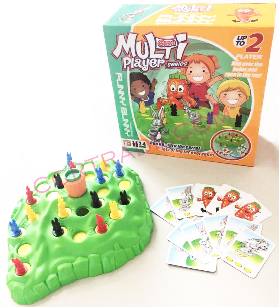 เกมส์กระต่ายลงรู+การ์ดกล่องจัมโบ้ 25x30 ซม.(1x3)