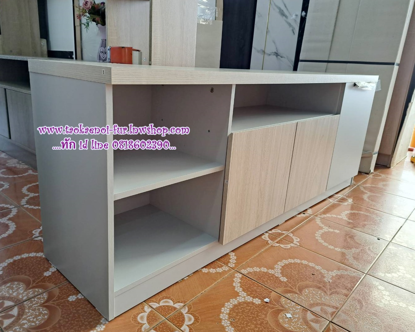 TV-1616 ตู้วางทีวี 160 ซม.