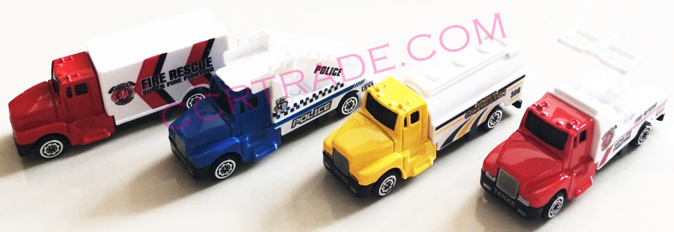 รถเหล็กตำรวจดับเพลิงกล่อง 42 ซม. (1x24)