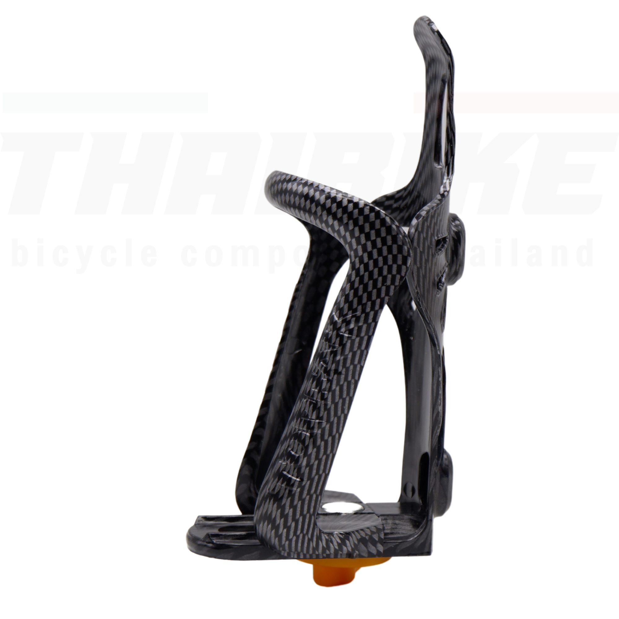ขาขวดน้ำจักรยานปรับระดับลายคาร์บอน เคฟล่า