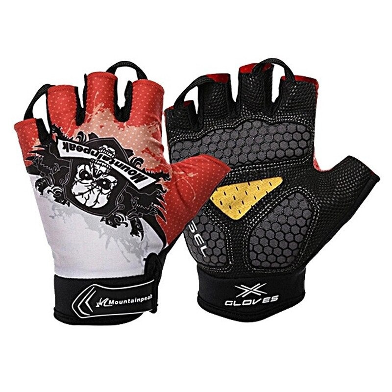 ถุงมือปั่นจักรยานแบบเจลแท้ mountainpeak รุ่น Gloves 3D Gel Pad