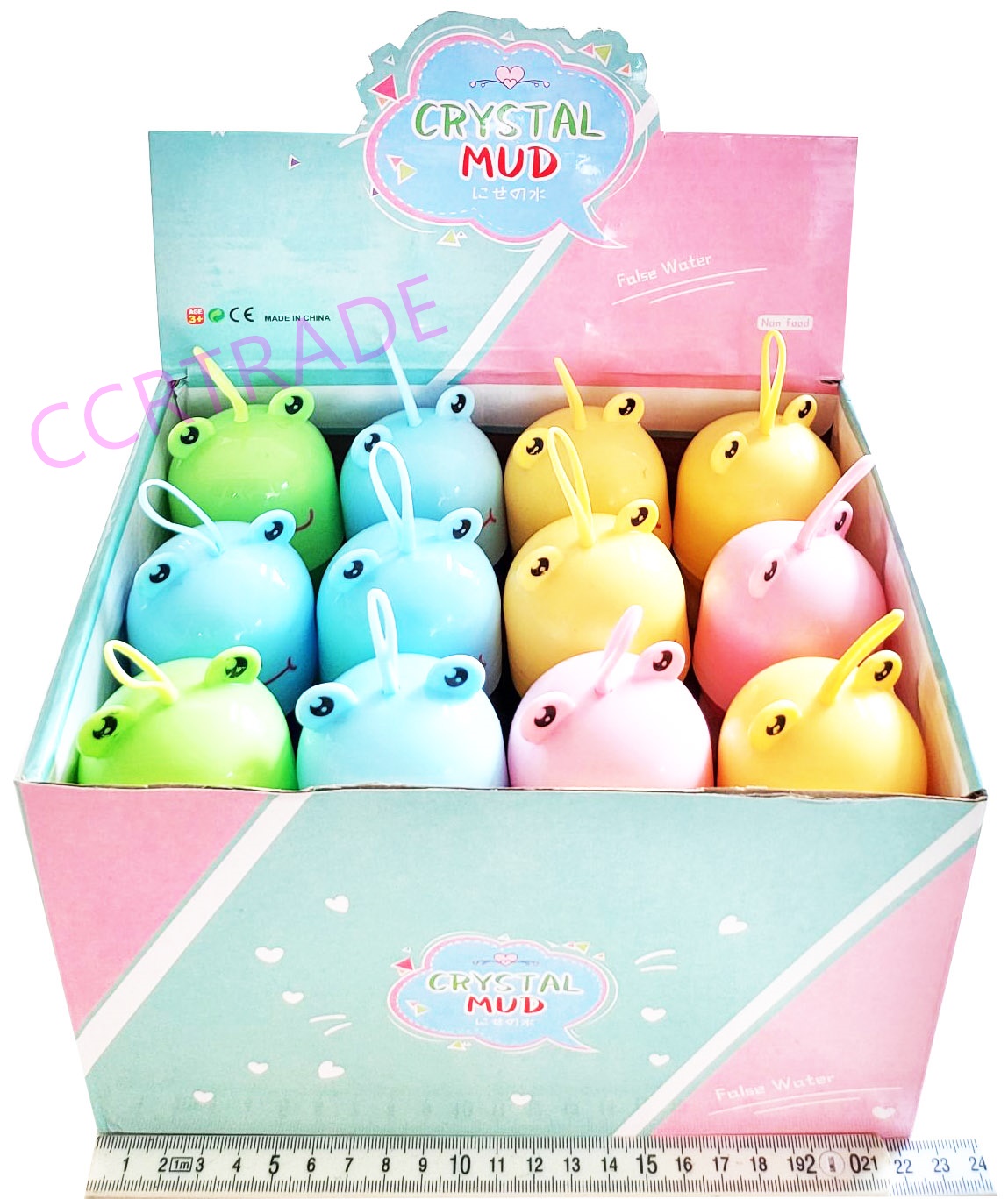 สไลม์กบสีหวาน มีกลิ่นหอม 14 ซม.