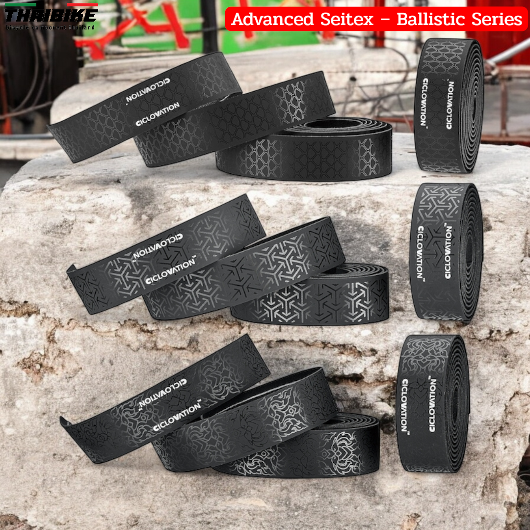 ผ้าพันแฮนด์จักรยานเสือหมอบ Ciclovation Advanced Seitex – Ballistic Series