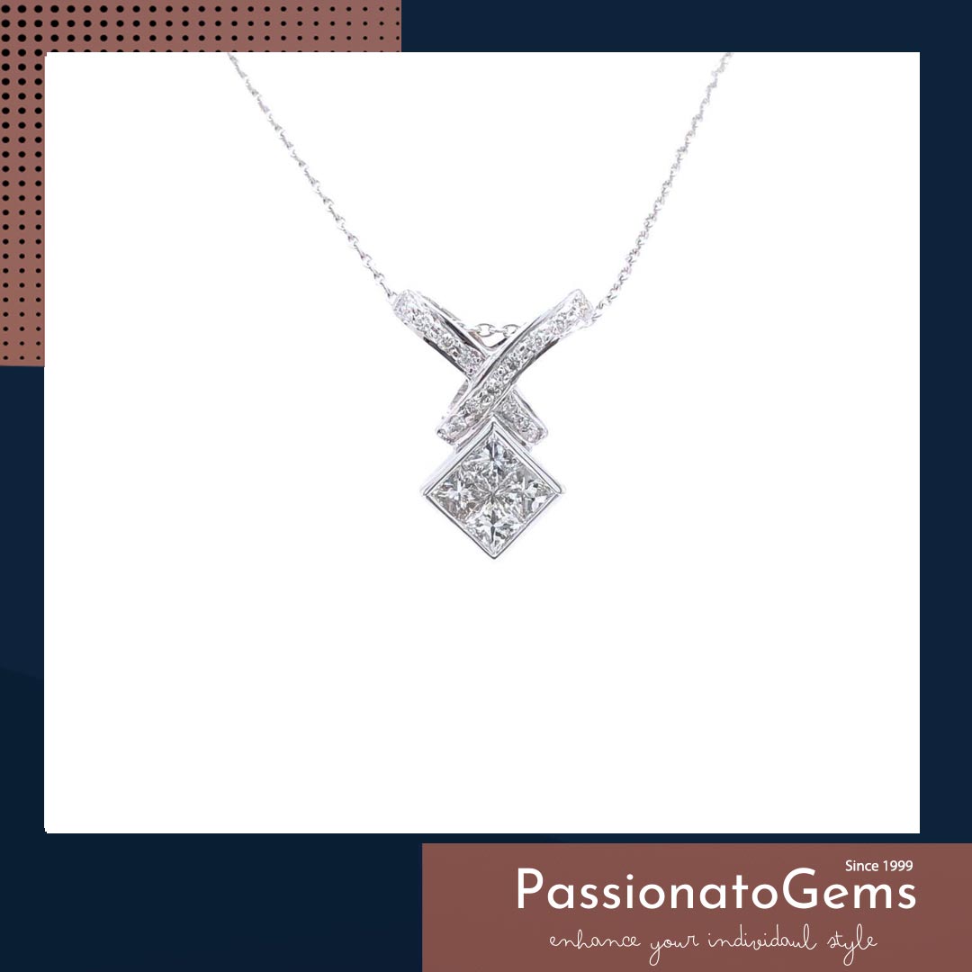 N1P18K0919-08 จี้เพชรพร้อมสร้อย เพชรน.นรวม 50 ตัง มีชิ้นเดียวเท่านั้น Line : @passiongems (อย่าลืมใส่ @หน้าpassiongems นะคะ)