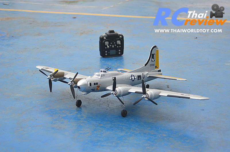 B-17 Aircraft (Auto Pilot) ทิ้งระเบิดสงครามโลก