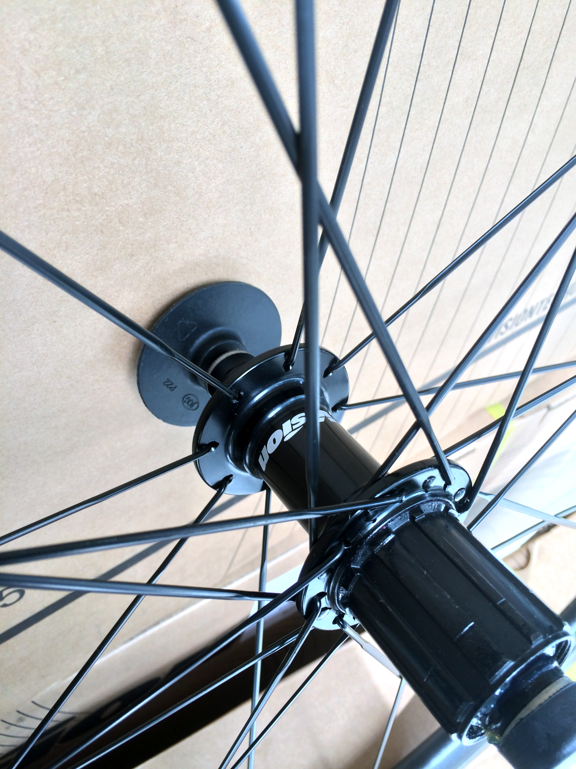 VISION : TEAM30 BLACK วงล้ออลูฯ แบริ่ง ขอบสูง 30 มม.