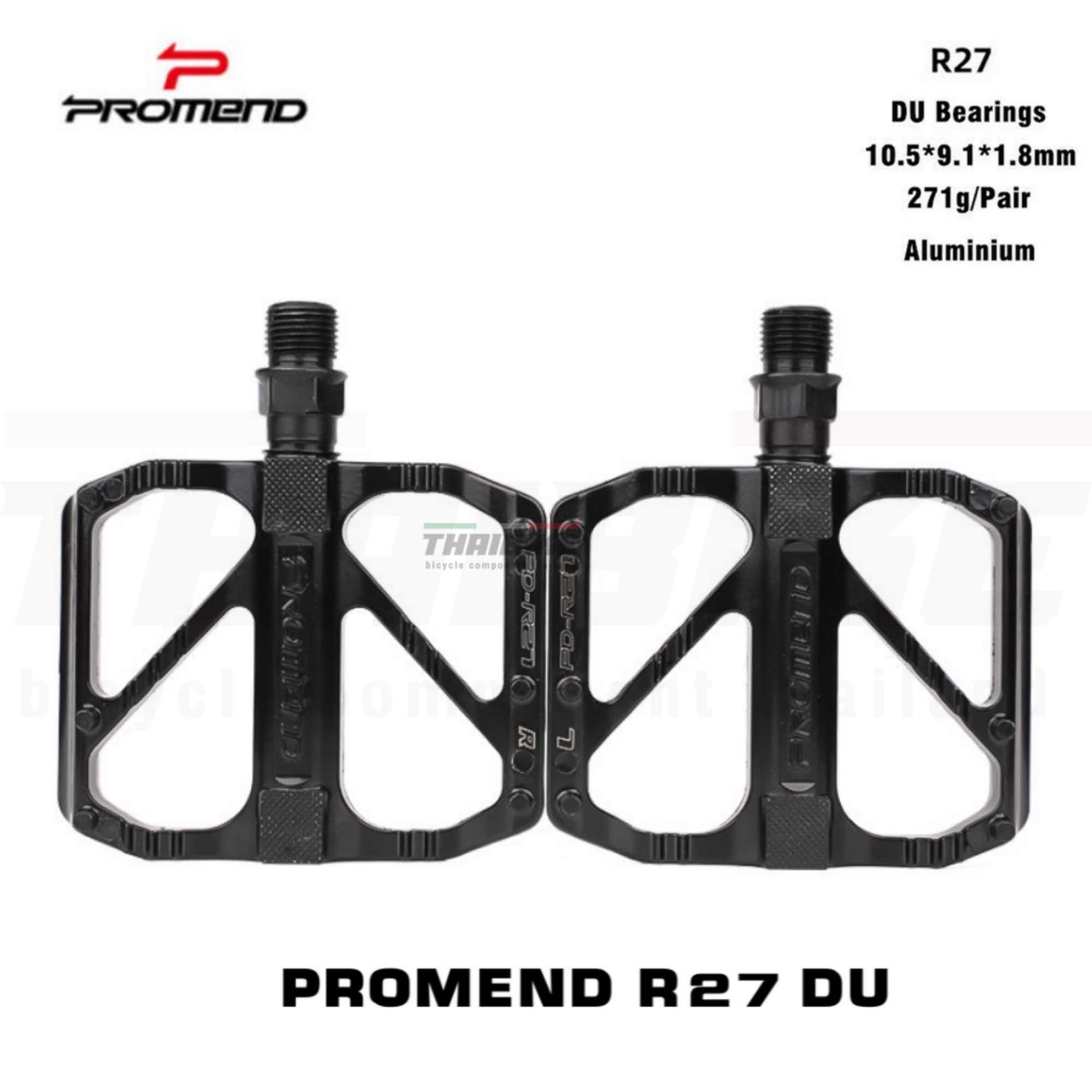 บันไดจักรยานอลูมิเนียม แบริ่ง PROMEND รุ่น R27