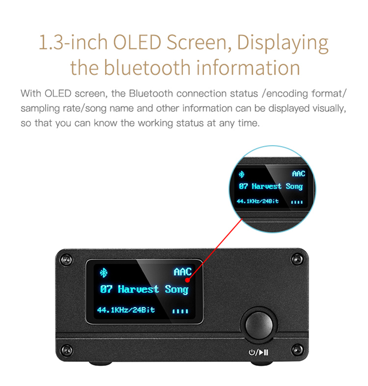 ขาย xDuoo XQ-50 PRO 2 DAC AMP ตั้งโต๊ะ เปลี่ยนลำโพงของคุณ ให้รองรับ Bluetooth 5.1 รองรับ APTX HD , LDAC