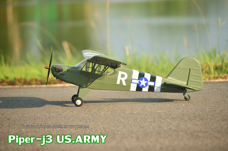 Piper J-3 ARMY 680MM. 6Gyro
