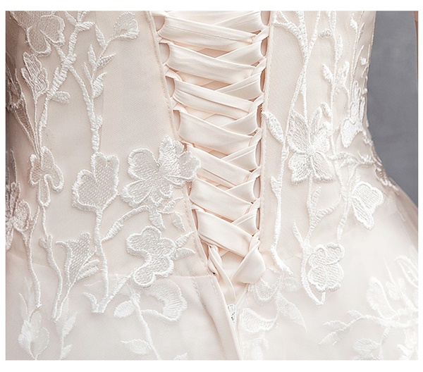 BR366 **พรีออเดอร์**ชุดแต่งงาน&ชุดเจ้าสาวแนวเรียบหรู สีขาวเกรดพรีเมี่ยม น่ารัก สวยโดดเด่นไม่ซ้ำใคร