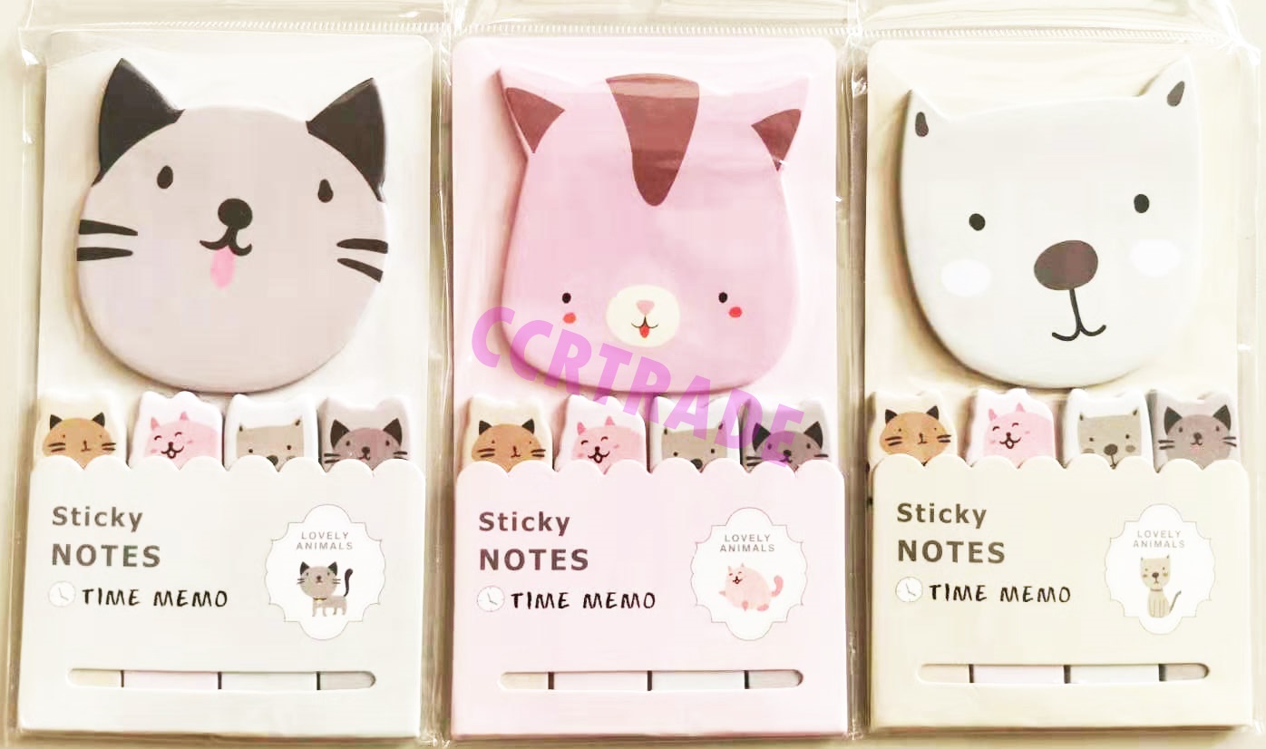 กระดาษโพสอิทการ์ตูนเกาหลี 15.5 ซม.(1x33)