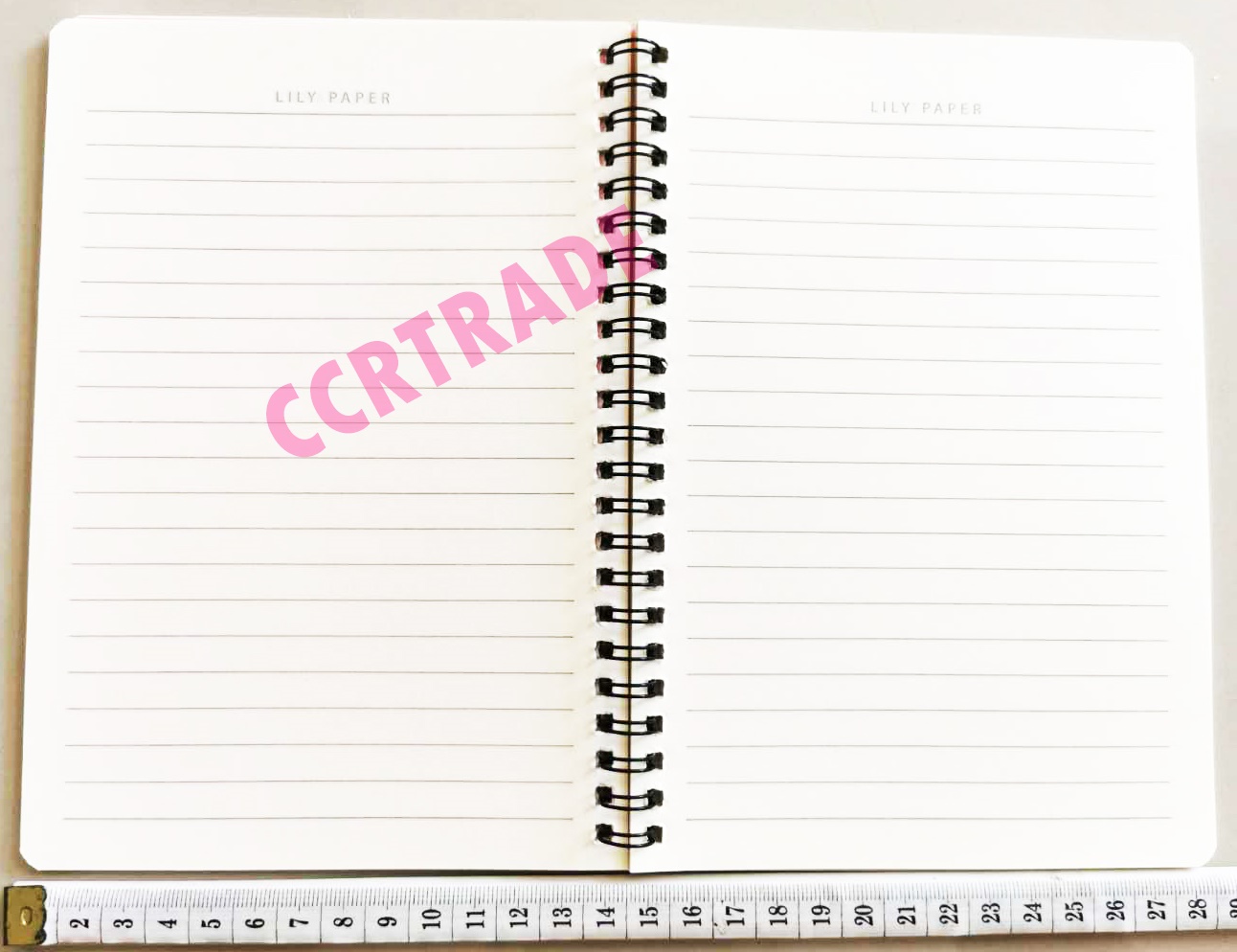 สมุดโน๊ตสันห่วงสีสะท้อน 40 แผ่น 14x20.5 ซม.