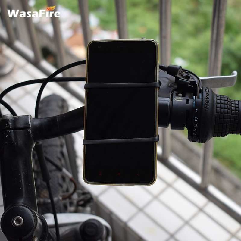 สายรัดซิลิโคนสำหรับติดไฟฉายจักรยาน